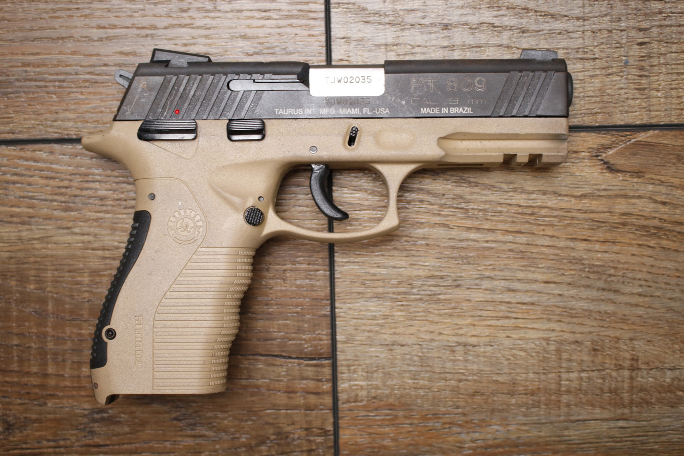 TAURUS PT809 9mm Police Trade-In Pistol (Magazine Not Included)